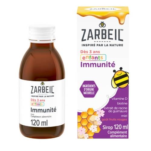 ZARBEIL - Sirop Immunité Enfants - 120ml
