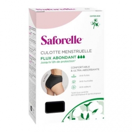 SAFORELLE - Culotte Menstruelle Flux Abondant - 3tailles