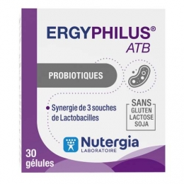 ERGYPHYLUS - Probiotiques ATB - 30gélules