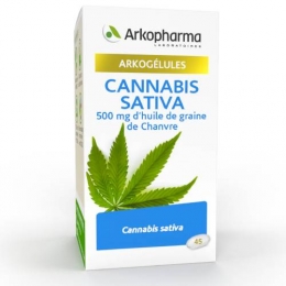 ARKOGELULES - Cannabis Sativa  Arkopharma - 45 Gélules
