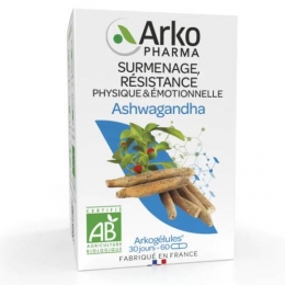 ARKOGELULES Bio - Ashwagandha 30 mg Arkopharma - 60 Gélules