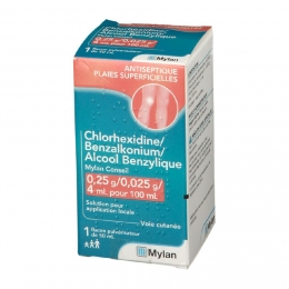 VIATRIS - Chlorhexidine Benzalkonium Alcool Benzylique