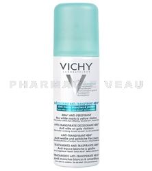 VICHY Traitement Anti-Transpirant 48H + ANTI-TRACES Spray 125ml