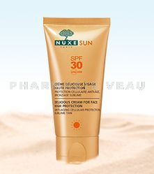 NUXE SUN Crème Délicieuse Visage Haute Protection SPF30 50ml