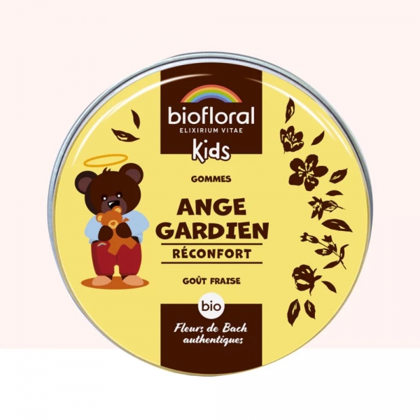 BIOFLORAL Kids Ange Gardien - Réconfort - Fleurs de Bach Bio
