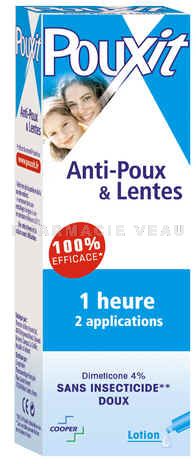 POUXIT LOTION anti-poux Format Familial 250 ml