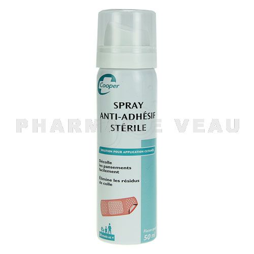 Spray Anti-Adhésif Stérile 50ml COOPER