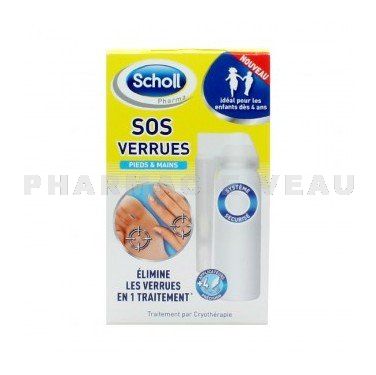 Scholl SOS Verrues Pieds & Mains 80 ml - PROMO
