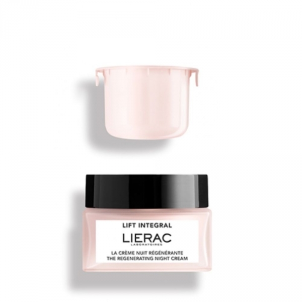 Lierac -  Coffret  Lift Intégral Crème Nuit Régénérante - 1 pot 50 ml + 1 recharge 50 ml
