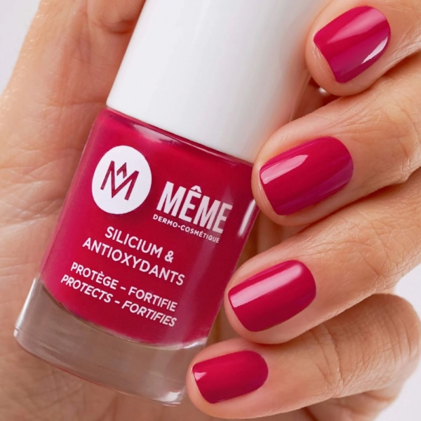 MÊME Cosmetics - Vernis à Ongles au Silicium, Framboise 10 ml