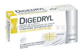DIGEDRYL 2 tubes de 15 comprimés effervescents