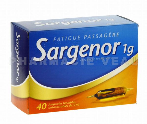 SARGENOR 1G Boîte de 40 ampoules