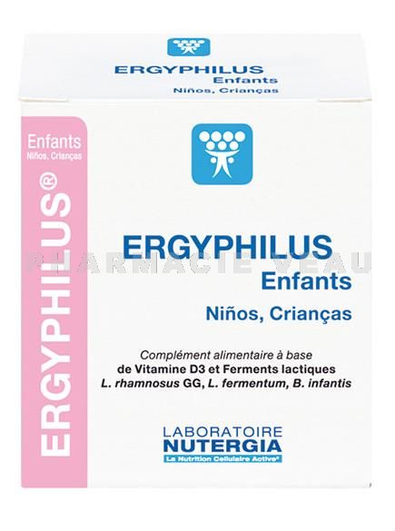 ERGYPHILUS Enfants 14 sachets Probiotiques Nutergia
