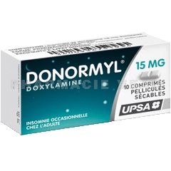 DONORMYL 15mg boîte de 10 comprimés pelliculés