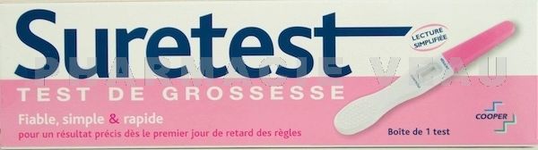 SURETEST Test de Grossesse (1 test)