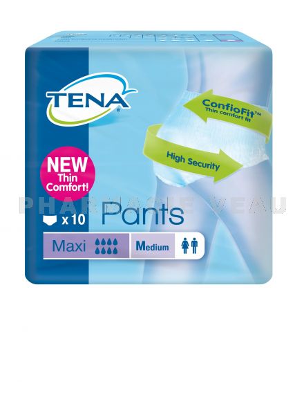 TENA Pants Maxi Medium 10 Slips