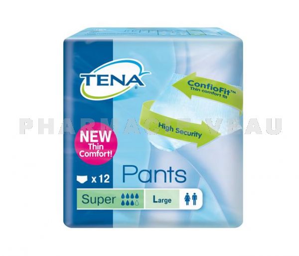 TENA Pants Super Large 12 Slips