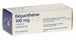 Bepanthène 100 mg 60 comprimés