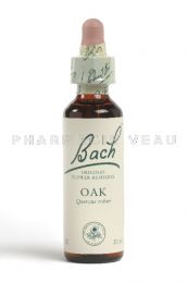Fleur de Bach Chêne / Oak - Flacon compte-gouttes 20 ml