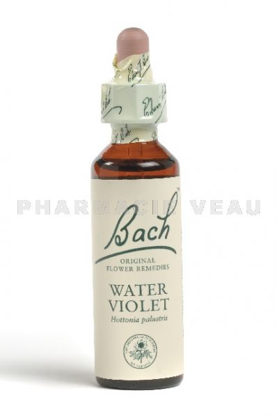 Fleur de Bach Hottonie des marais / Water Violet - Flacon compte-gouttes 20 ml