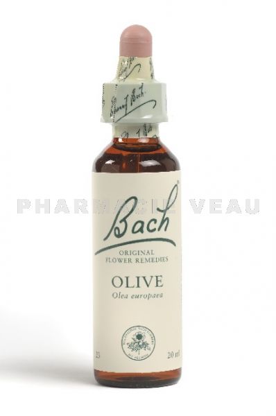 Fleur de Bach Olivier / Olive - Flacon compte-gouttes 20 ml