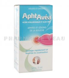 APHTAVEA Spray Acide Hyaluronique + Aloe vera 15 ml