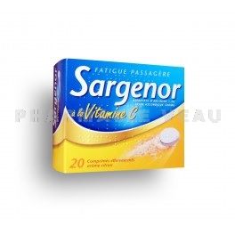 SARGENOR Vitamine C 20 comprimés effervescents