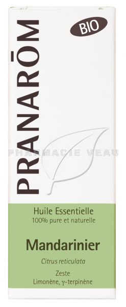 MANDARINIER (Citrus reticulata) Huille essentielle (10 ml) Pranarom