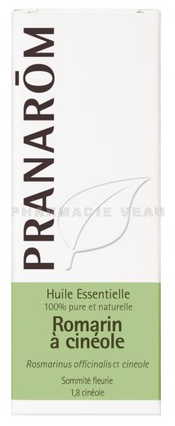 ROMARIN à CINEOLE (Rosmarinus officinalis) Huile Essentielle (10 ml) Pranarom 