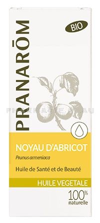 NOYAU D'ABRICOT Huile végétale BIO (50 ml) Pranarom 