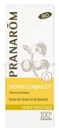 NOYAU D'ABRICOT - Pranarom Huile végétale Bio De Noyau D'abricot - Flacon 50ml