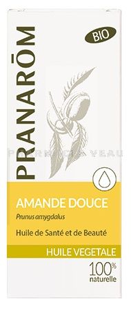 AMANDE DOUCE Huile végétale BIO (50 ml) Pranarom 