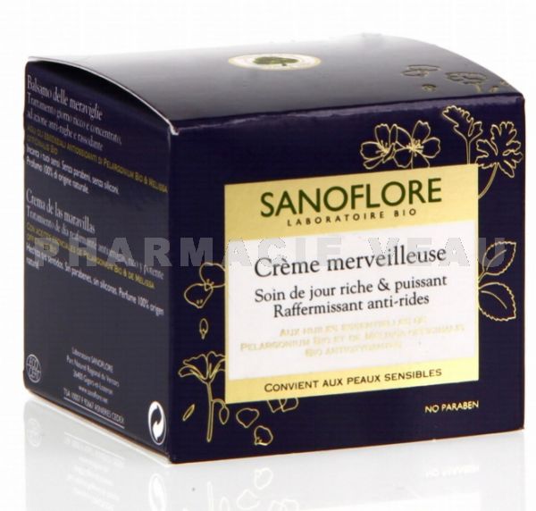 SANOFLORE Crème Merveilleuse Enrichie pot 50 ml 