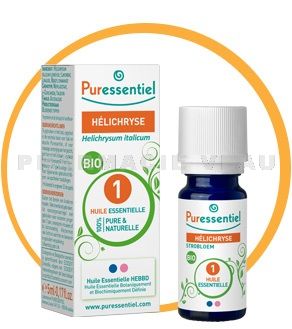 HELICHRYSE (immortelle) Huile Essentielle BIO (5 ml) Puressentiel