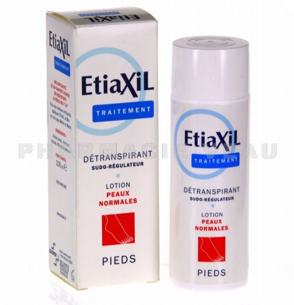 ETIAXIL PIEDS Sudorégulateur Transpiration excessive (100 ml)