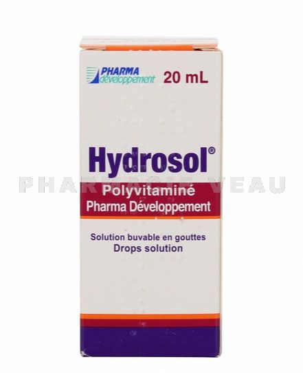 HYDROSOL polyvitaminé pharmadéveloppement 20 ml