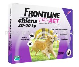 FRONTLINE TRI-ACT Chiens L 20-40 kg 3 Pipettes