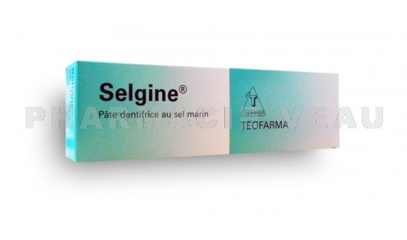 SELGINE Pâte Dentifrice au Sel Marin 100 gr