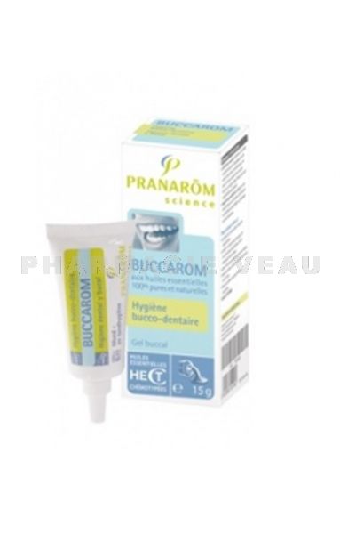 BUCCAROM Hygiène bucco-dentaire Gel Buccal 15 grammes - Pranarom 