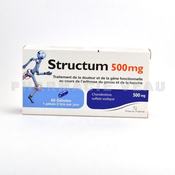 STRUCTUM Chondroïtine 500 mg 60 gélules