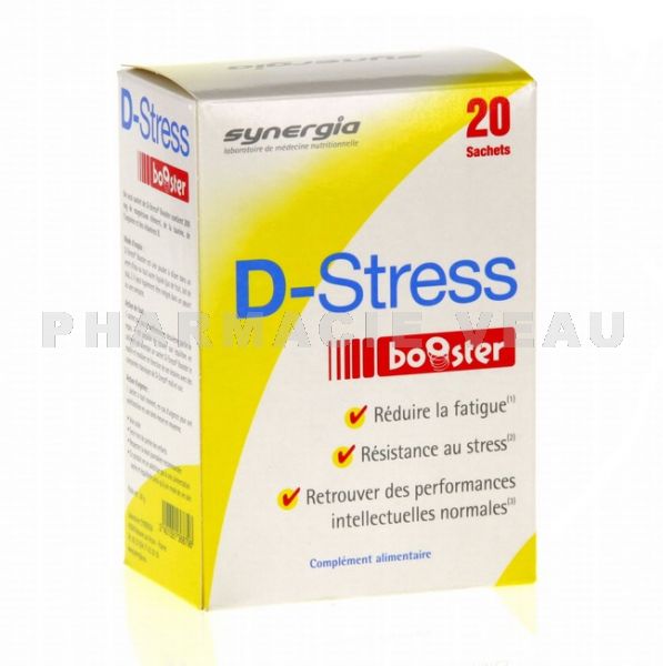 D-STRESS Booster - Stress et fatigue (20 sachets sticks)
