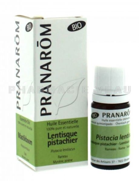 LENTISQUE PISTACHIER Pistacia lentiscus Huile essentielle BIO 5 ml Pranarom