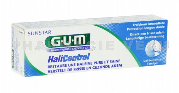 GUM HALICONTROL Dentifrice 75ml