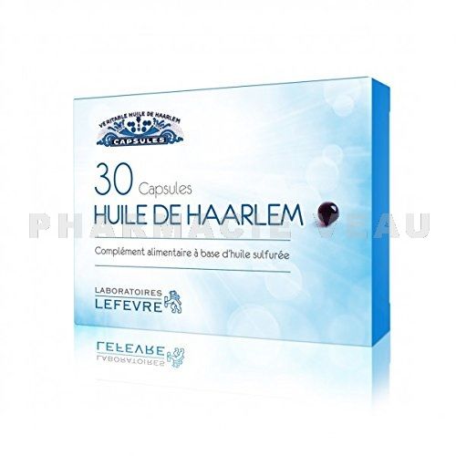 HUILE DE HAARLEM 30 Capsules