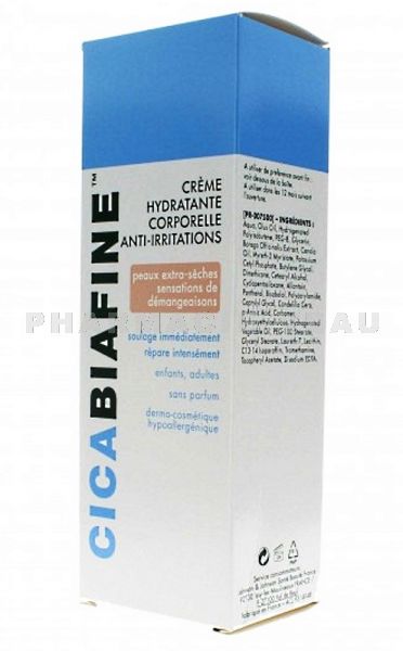 CicaBiafine Crème Hydratante Corporelle Anti-irritations 200ml