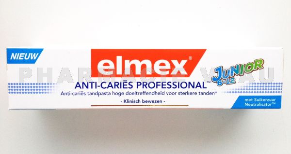 ELMEX JUNIOR Anti caries PROFESSIONAL Dentifrice 75 ml