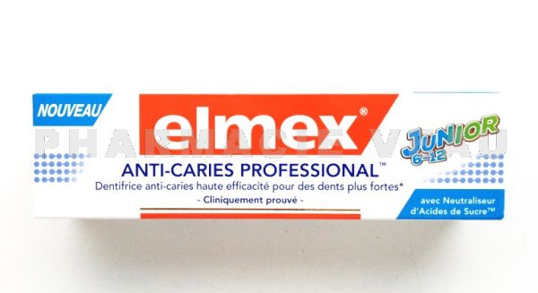 ELMEX JUNIOR Anti caries PROFESSIONAL Dentifrice 75 ml