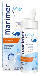 MARIMER BABY Spray nasal bébé Eau de Mer Nez Bouché spray 100 ml