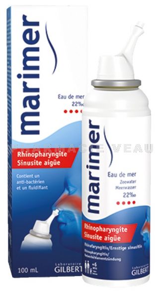 MARIMER Spray nasal Rhinopharyngite Sinusite Aigüe spray nasal 100 ml