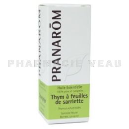 THYM à FEUILLES DE SARRIETTE -  Pranarom Huile Essentielle - Flacon 10ml